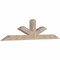 Ekena Millwork Saratoga Smooth Timber Gable Bracket, Douglas Fir, 96"W x 24"H x 5 1/2"D x 5 1/2"F, 6/12 Pitch GBW096X24X0606SAR00SDF - alternate 3